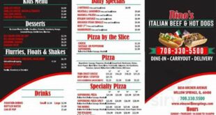 Unveiling the Delights of Nino's Willow Springs Menu: Discoveries Await! 22 th 508